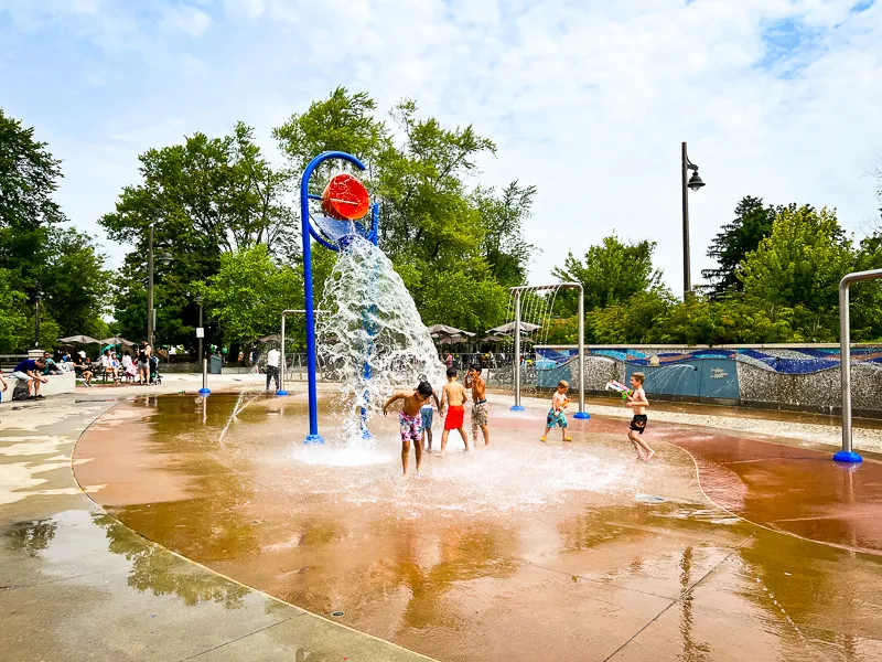 Cool Off with Splash Pad Cool Off with Splash Pad